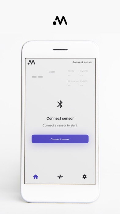 Movesense ECG Recorder Screenshot