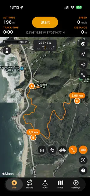 NomadTracks: GPS Map Tracker screenshot 4