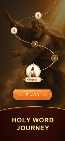 Bible Word Path - Godly Quest iPhone screenshot