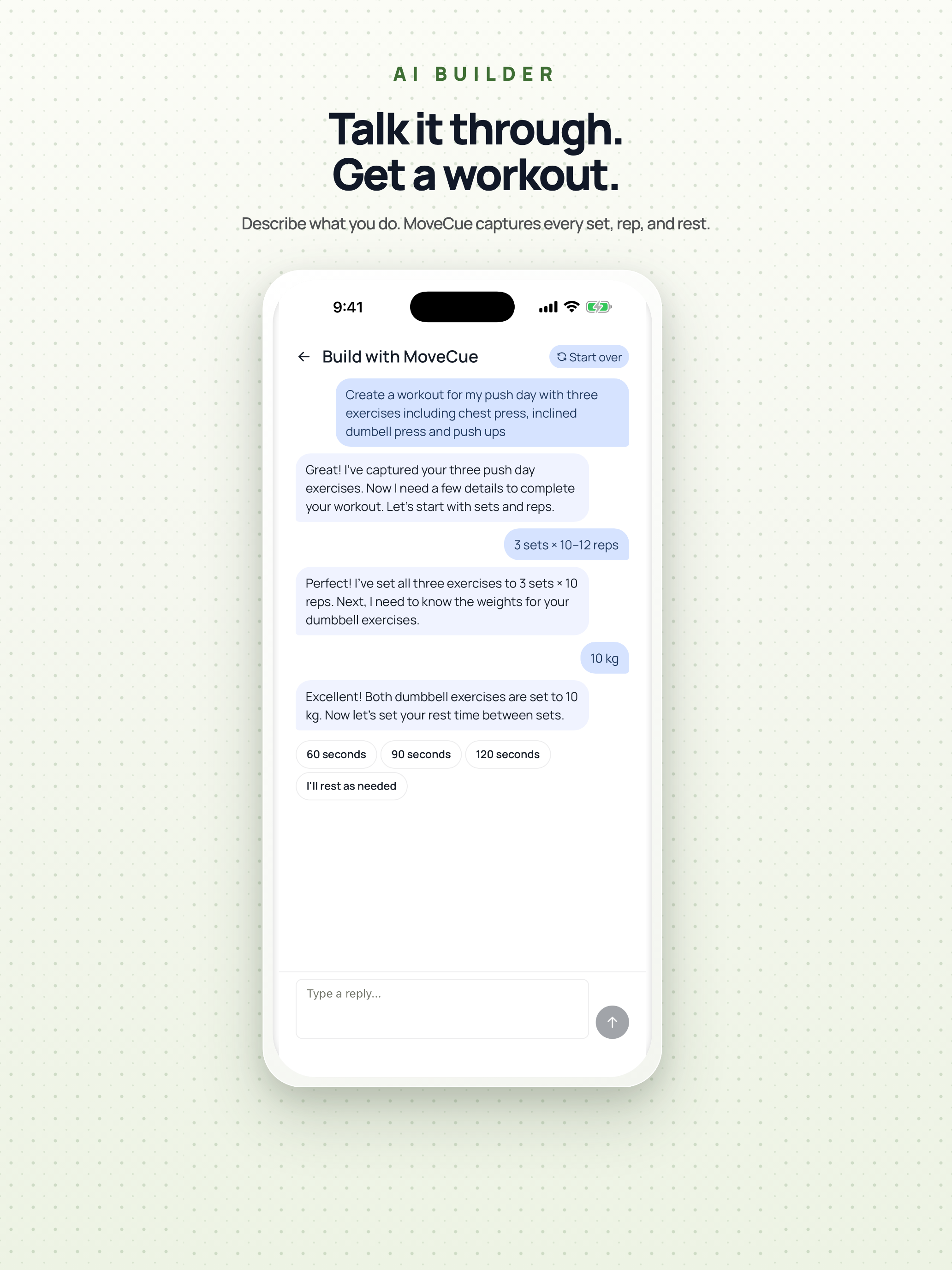 MoveCue: Hands-Free Routine