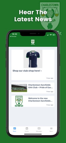 Charlestown Sarsfields GAA Screenshot 2 of 3