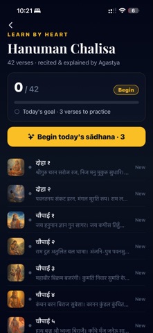 Dharma — Hindu Mantras & Gita iPhone screenshot