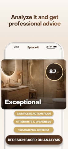 Spaace It - AI Interior Design screenshot