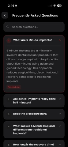 5 Minute Implants Screenshot 2 of 3