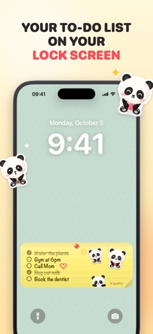Lock Screen To Do - DotPin screenshot 1