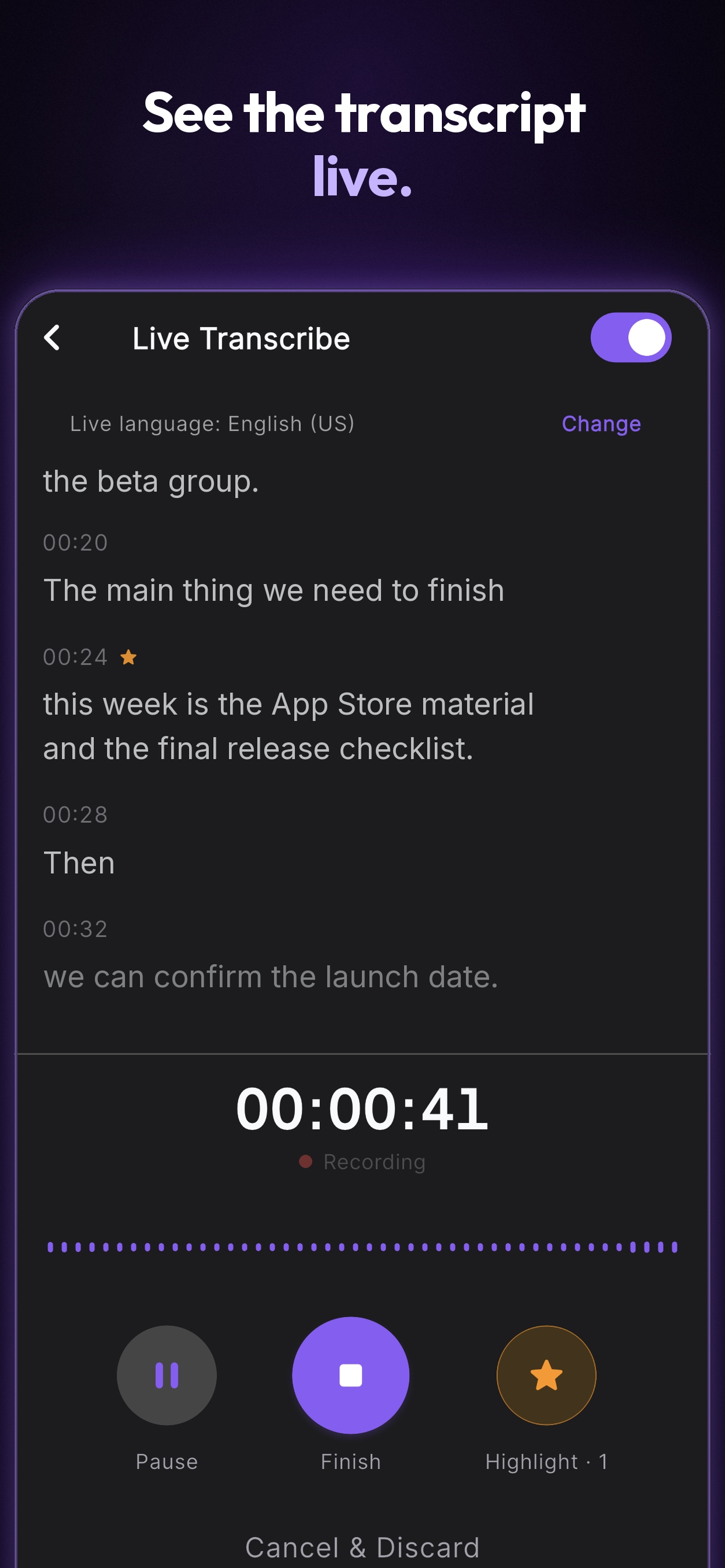 VoiceFold: AI Voice Notes screenshot 5