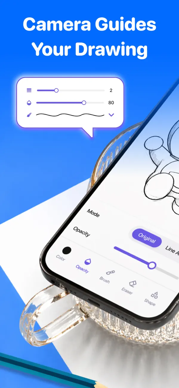Screenshot #1 pour AR Draw Sketch: Trace Art