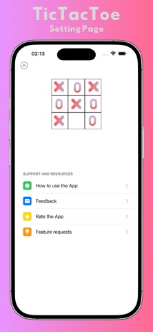 tictactoexogame screenshot
