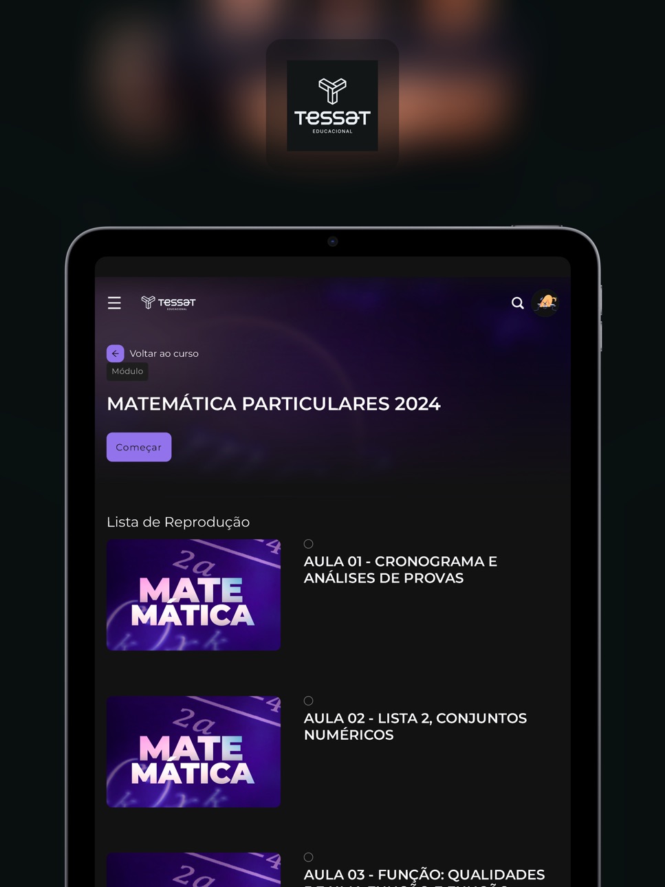 iPad screenshot
