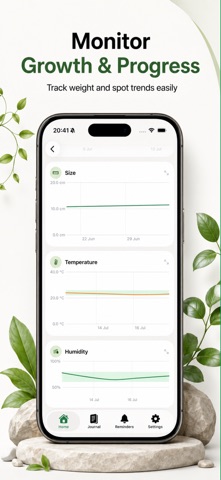 Reptia – Reptile Tracker iPhone screenshot