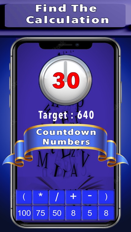 Letters and Numbers Countdown