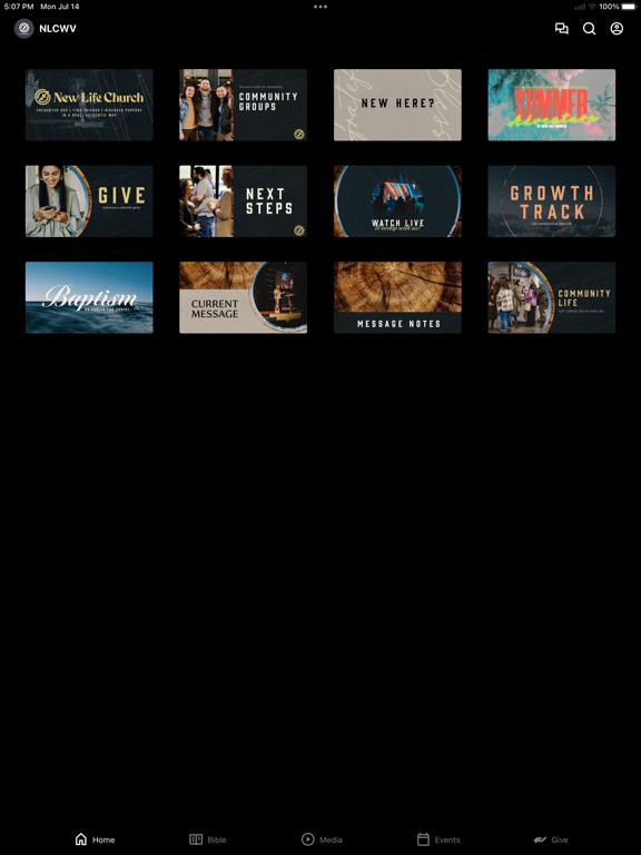 Screenshot #4 pour New Life Church WV