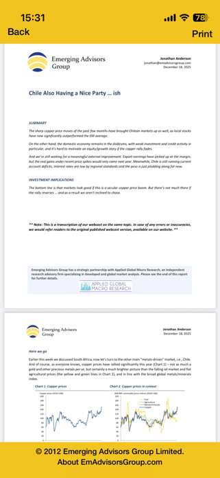 Emerging Advisors Screenshot 6 of 6