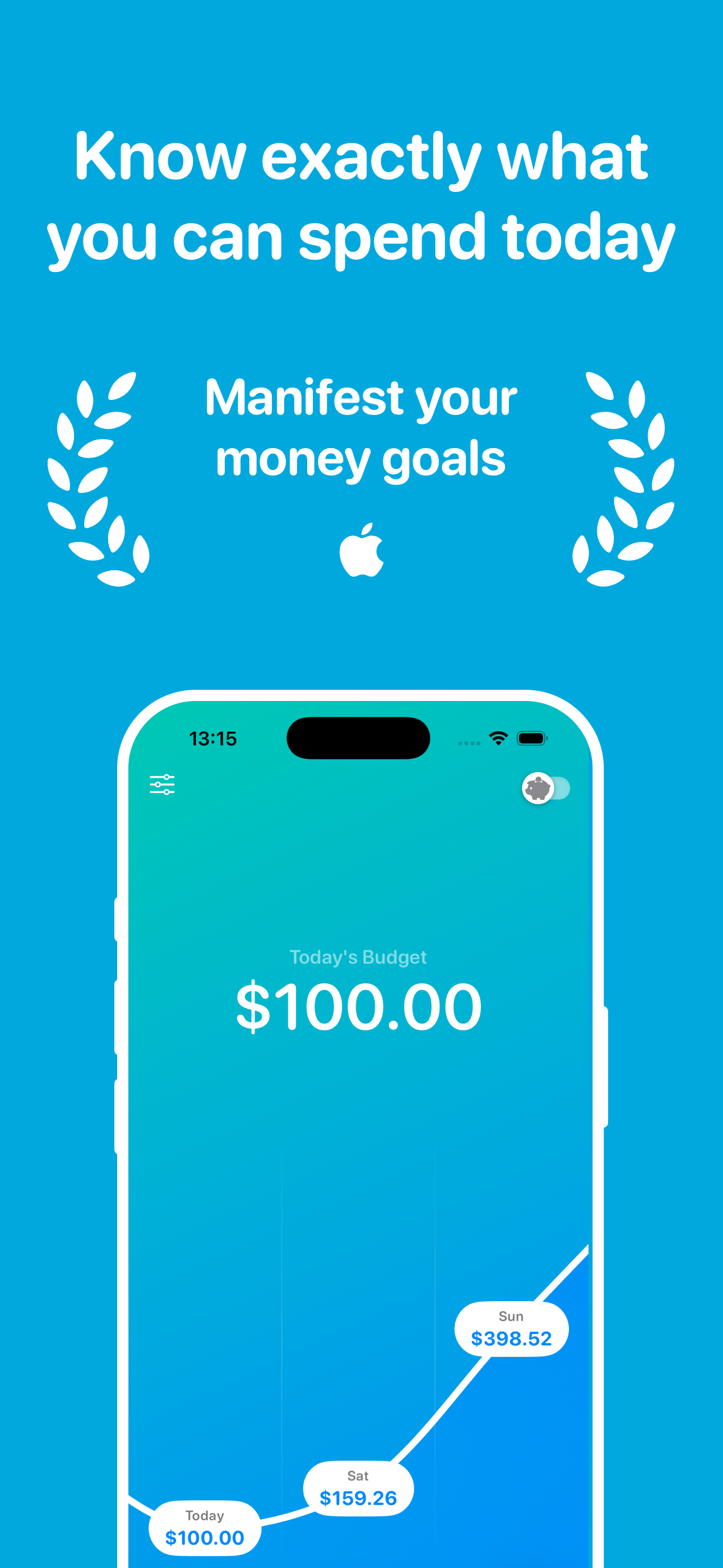 Today's Budget: Saving is fun!