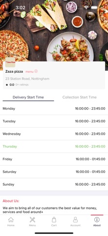 Zaza Pizza iPhone screenshot
