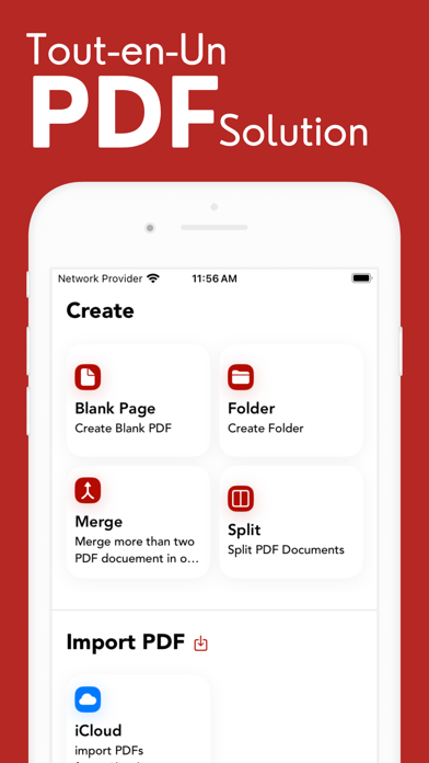 Screenshot #1 pour PDF Editor: Modifier et docs