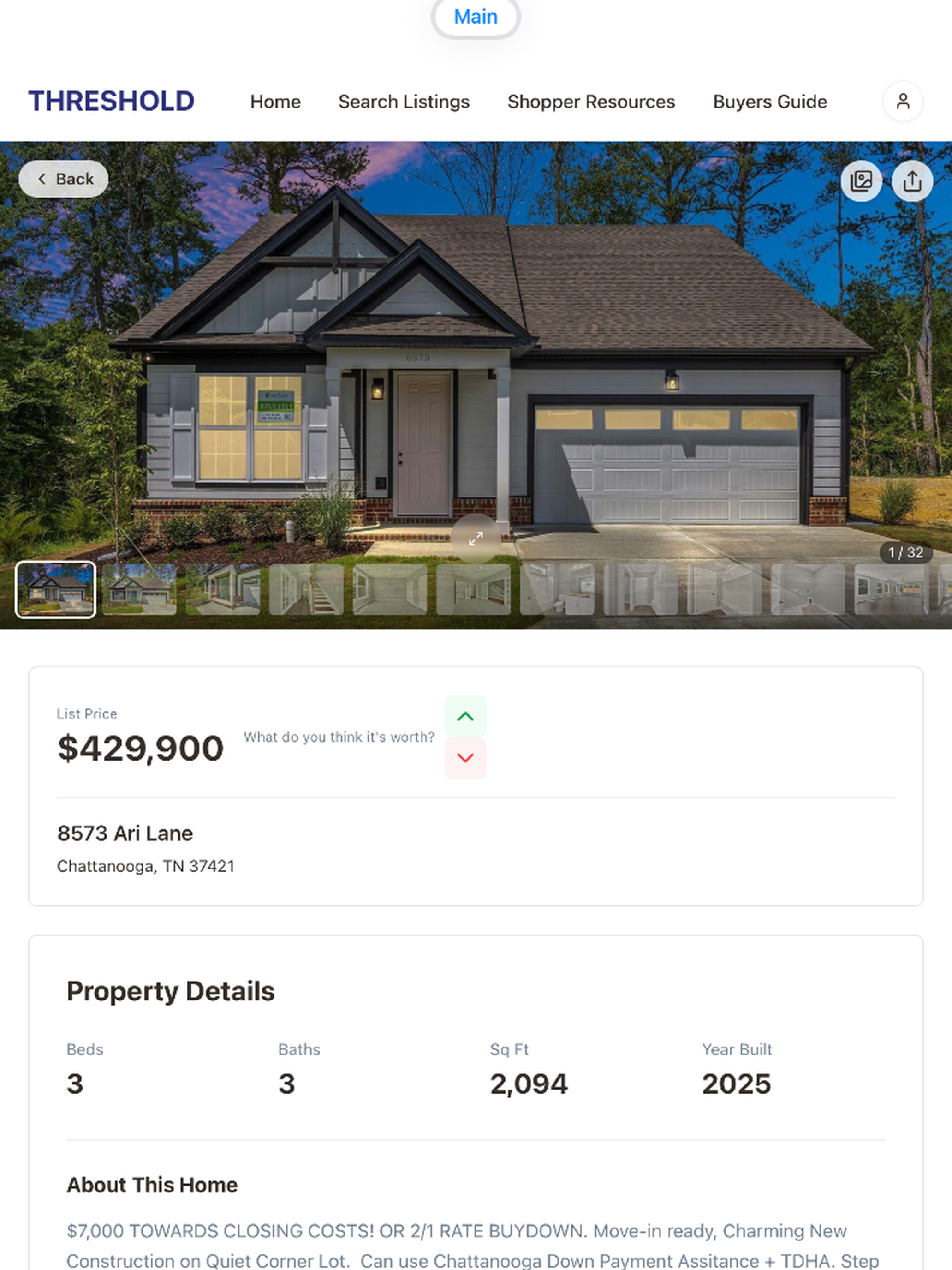 Threshold Home Search screenshot 7