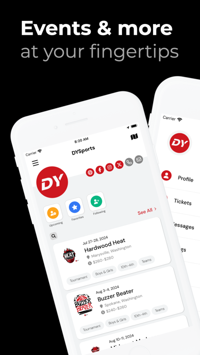 DYSports Screenshot