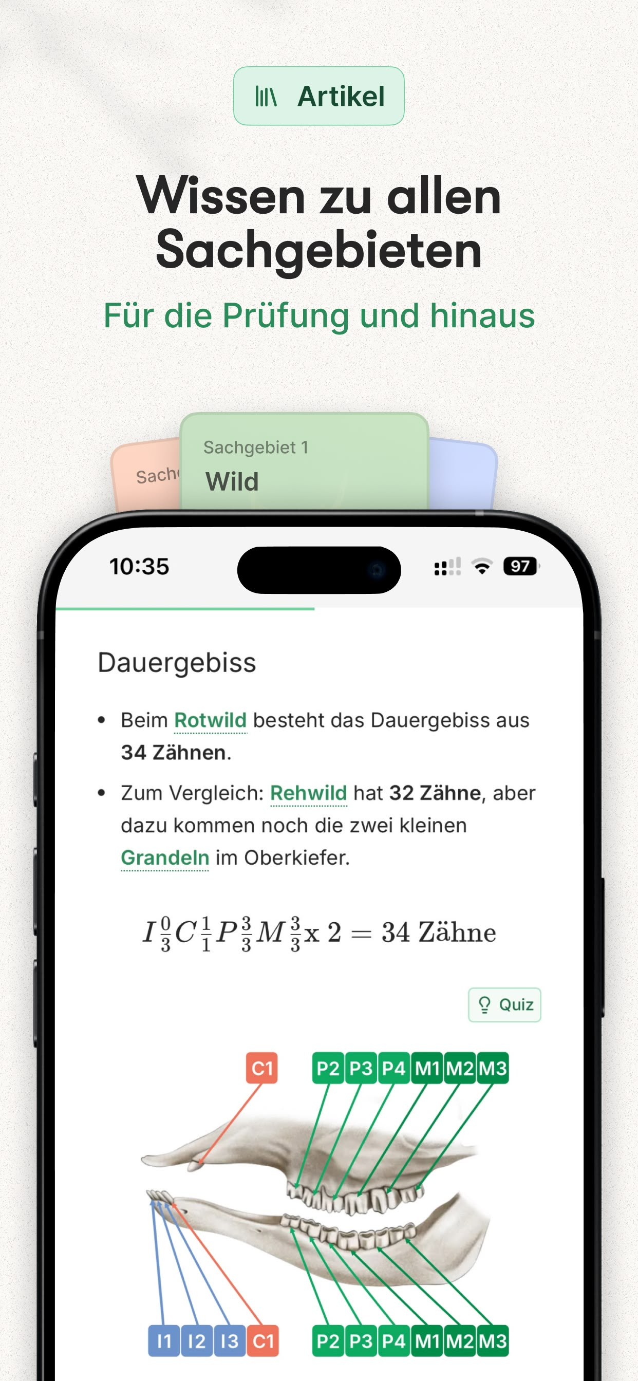 Waidwissen - Jagdschein App screenshot 4