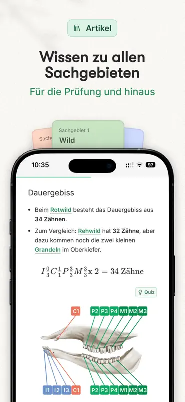 Waidwissen - Jagdschein App screenshot 4 of 6