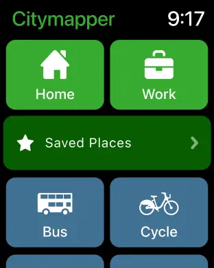Citymapper Watch screenshot 4