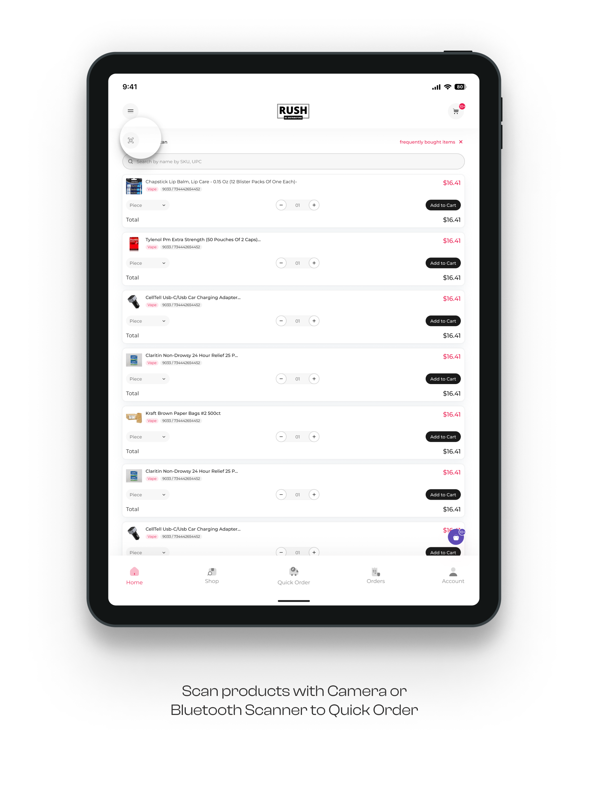 Rush NC Distributors B2B screenshot 7