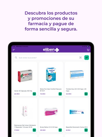 Eliben iPad screenshot