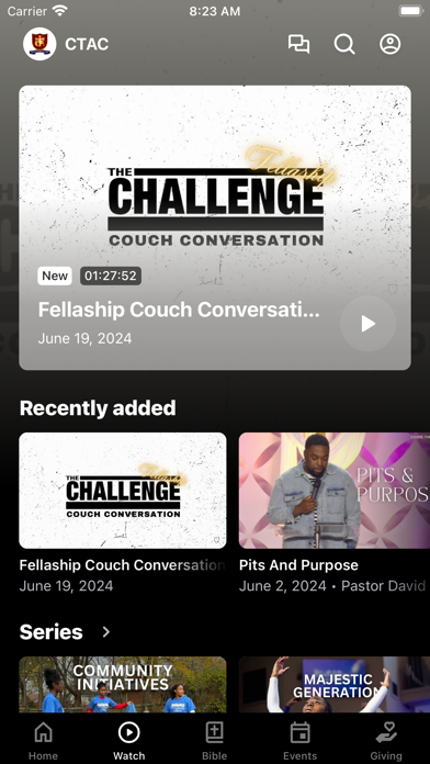 Christ Tabernacle Apostolic Screenshot