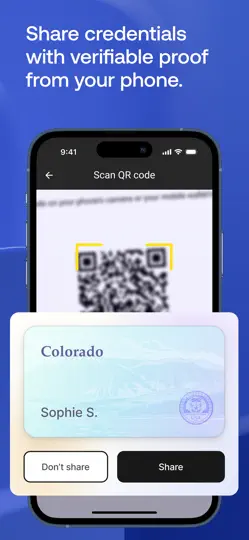 Screenshot von Okta Credentials Showcase auf dem iPhone 2