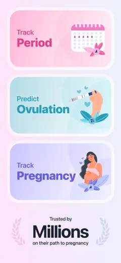 Pregmate Ovulation Tracker : capture d’écran 1 sur 9