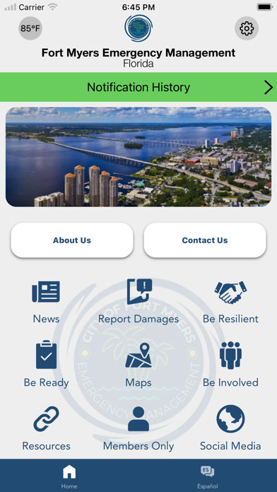 Fort Myers EM, Florida Screenshot