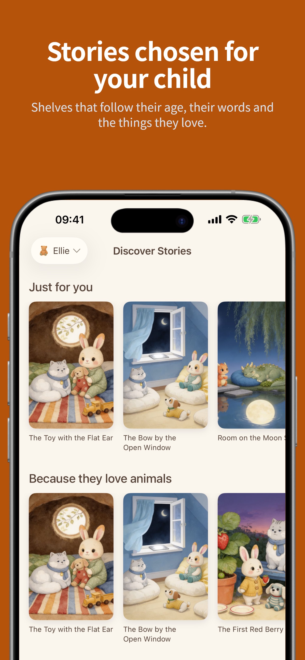 Screenshot 1 of MomDadTales: Bedtime Stories