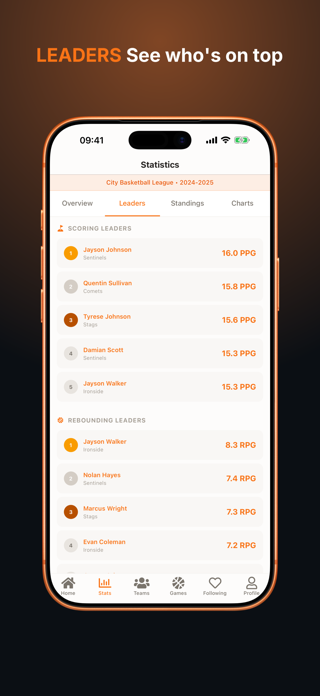 Basketball Stats App Screenshot 5 of 9