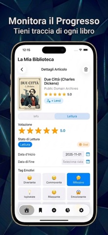 MyLibrary - Gestore di libri iPhone screenshot 5