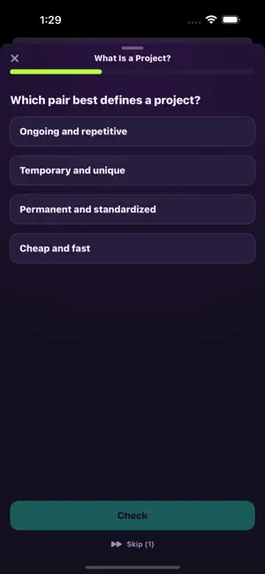 Ascent: CAPM Exam Prep screenshot 4