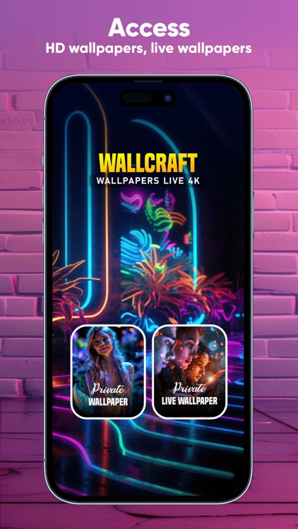 Wallcraft - Wallpapers live 4K screenshot-3