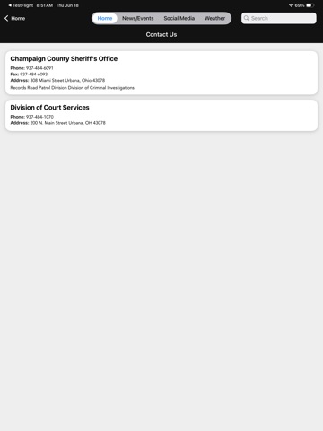 App screenshot