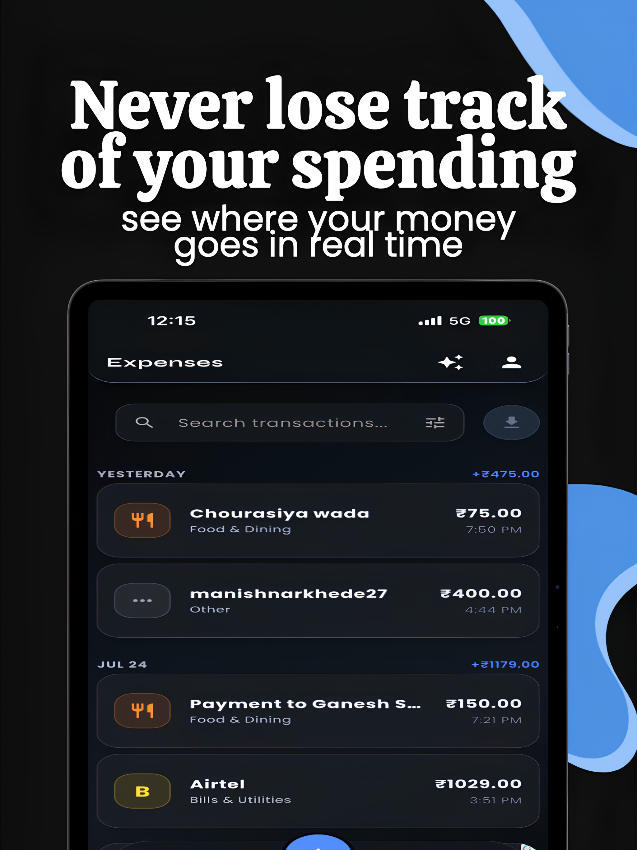 Trackate: Expense Tracker screenshot 10