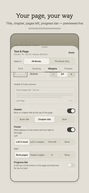 Bookbreath - Calm Paper Reader screenshot 3