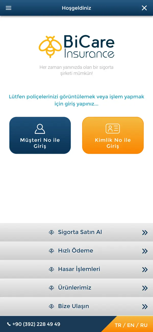 Screenshot #1 pour Bicare Insurance