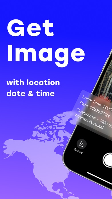 GPS Map Camera with Time Stamp Screenshot