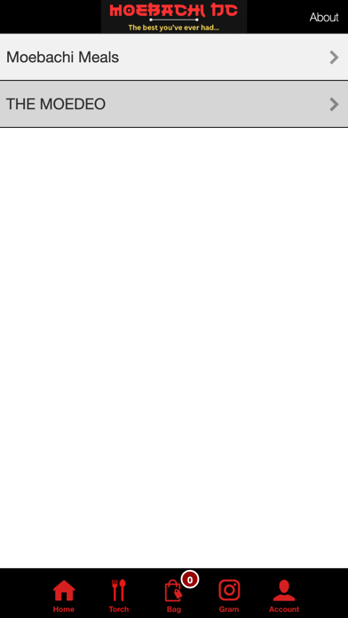 Moebachi iPhone screenshot 2 - Food & Drink app