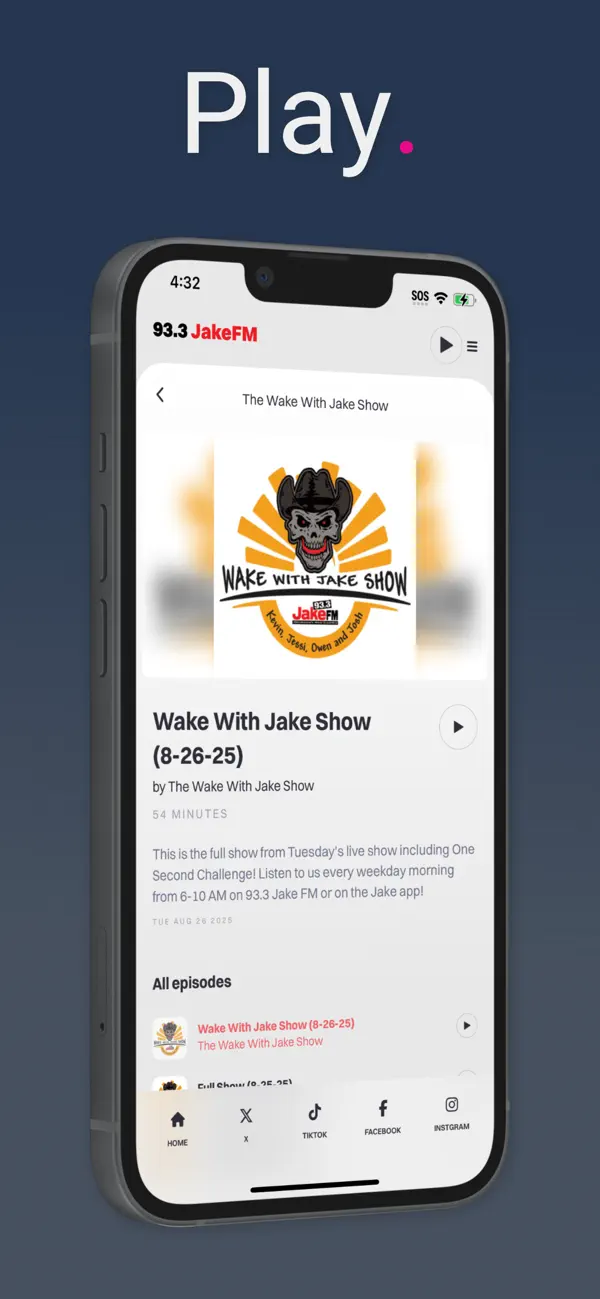 Screenshot #2 pour 93.3 Jake FM