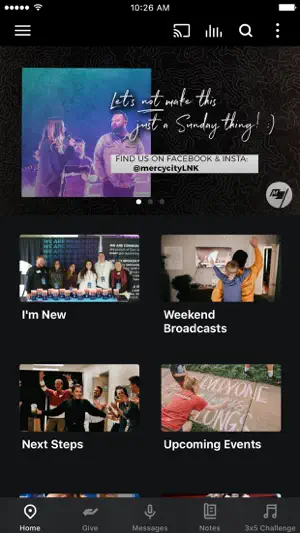 Mercy City Church screenshot 1