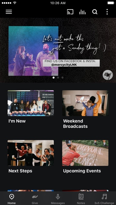 Mercy City Church Screenshot