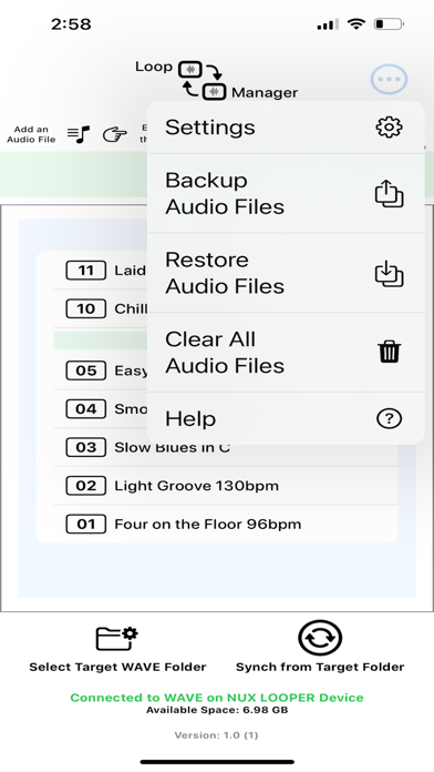 Screenshot #2 pour Loop Manager