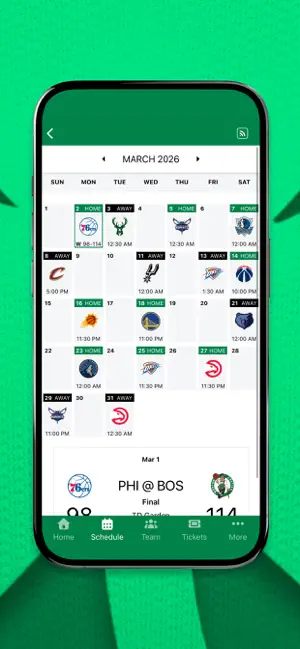 Boston Celtics screenshot 4