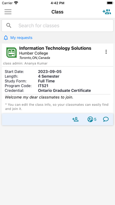 App screenshot