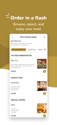 Ri Ri Chinese Dublin app screenshot