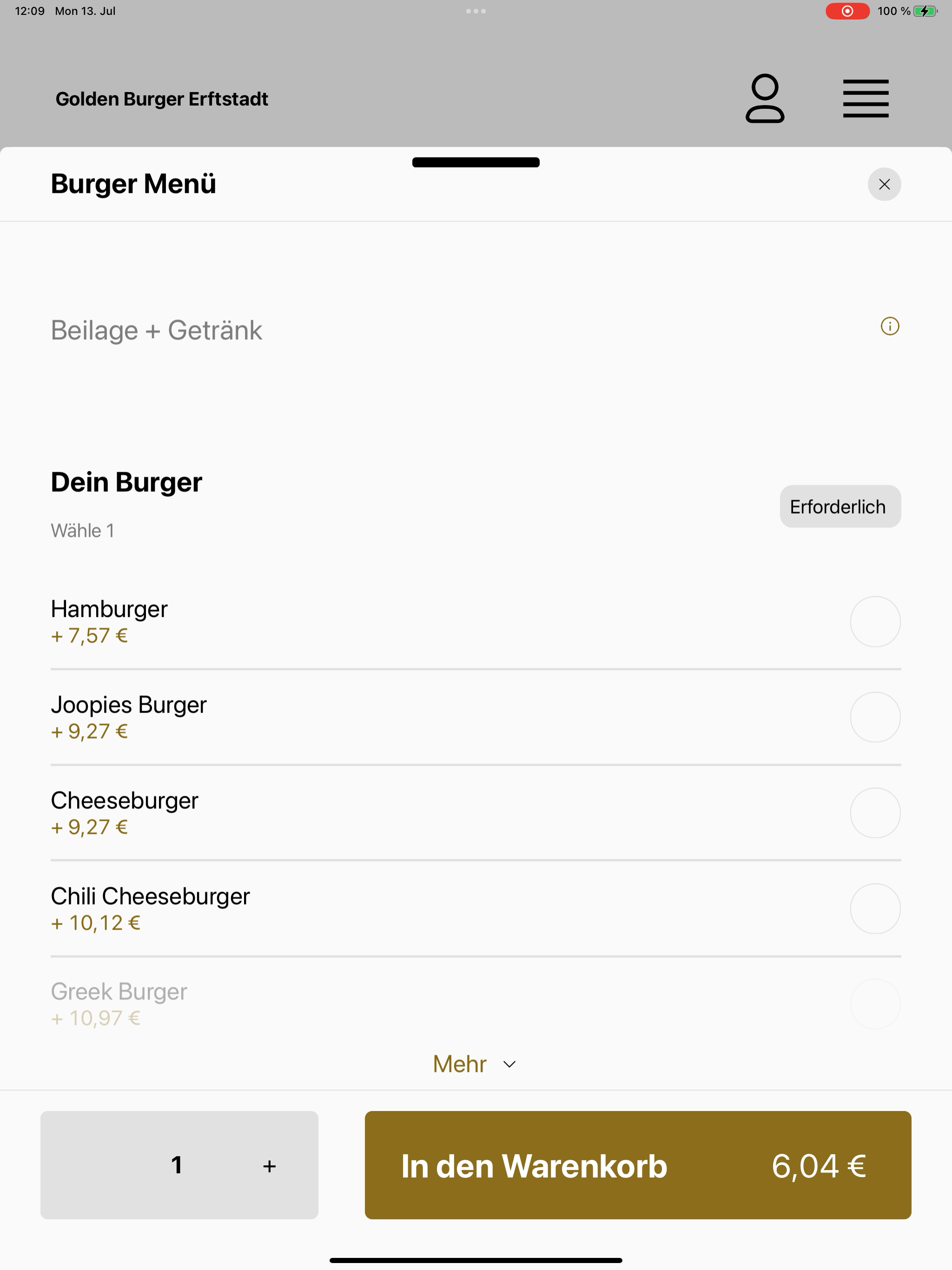 Golden Burger Erftstadt screenshot 8